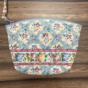Floral Blue and Pink Women's Bag